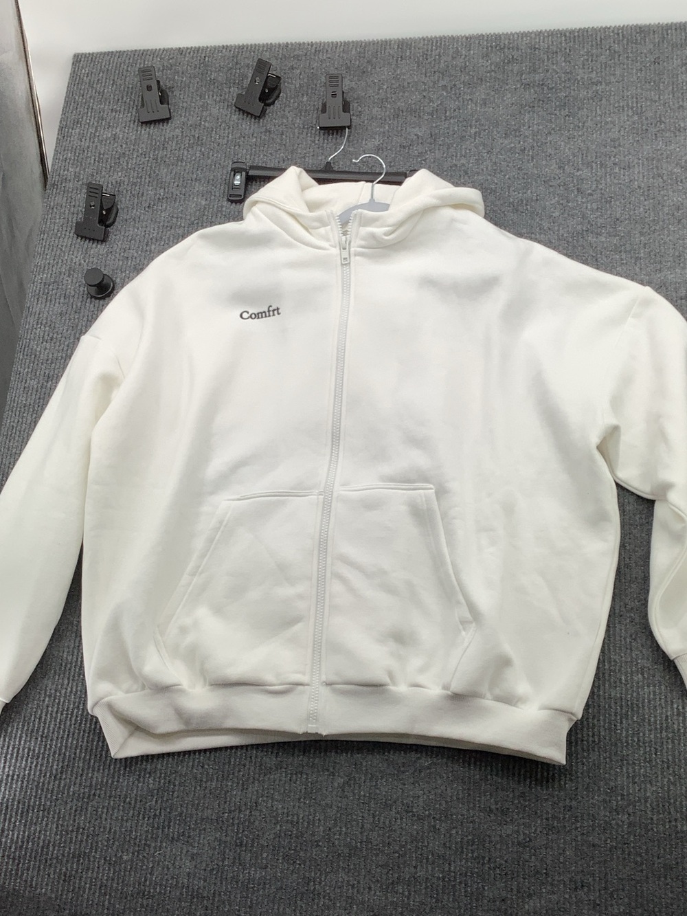 Comfrt full zip Hoodie